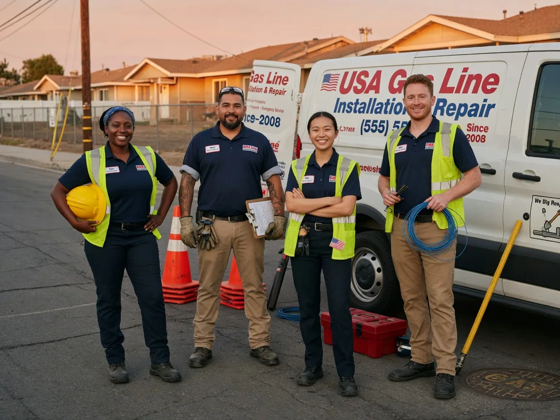 Gas Line Installation company in Lewellen, NE